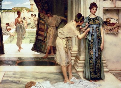 Frigidarium, 1890 av Lawrence Alma Tadema